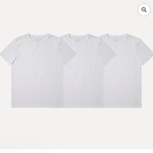Pair of Thieves Men's White Cotton Crew Undershirt 3-Pack 3XL (52-54) NWT